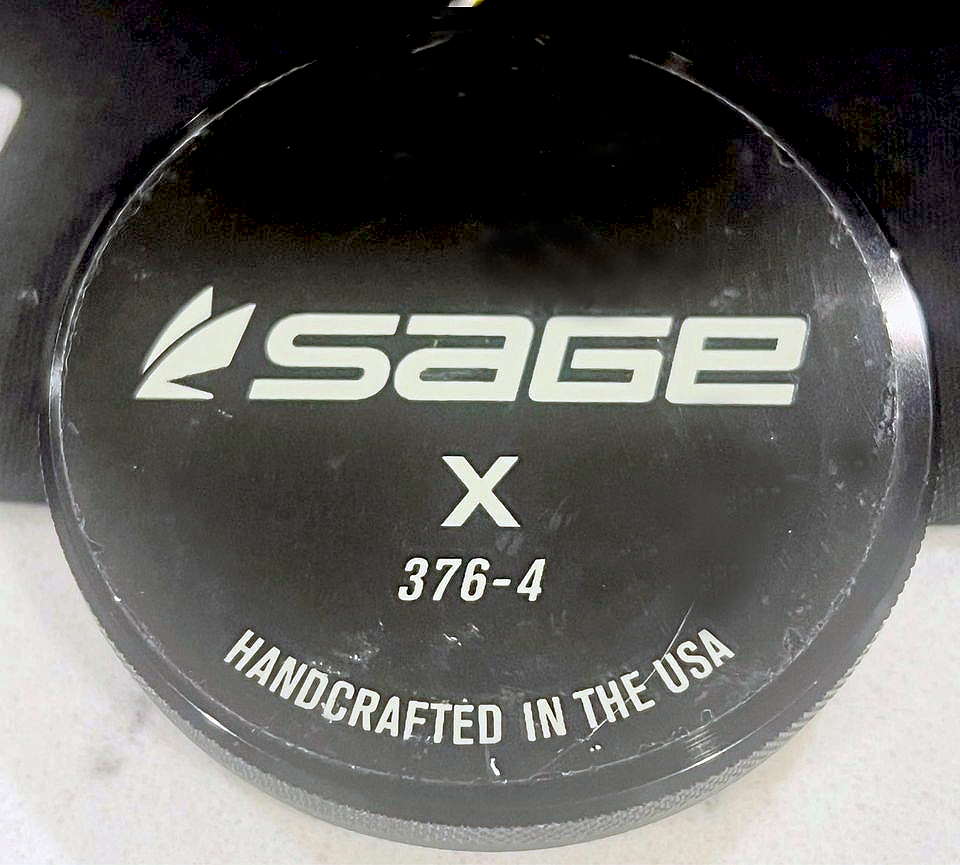 SAGE X 3wt 7’6” (376-4) Fly Fishing Rod