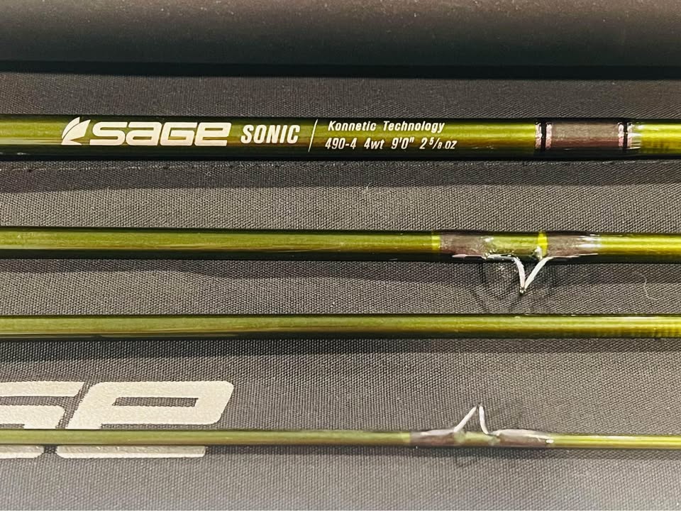 SAGE Sonic 4wt 9'0" (490-4) Fly Rod