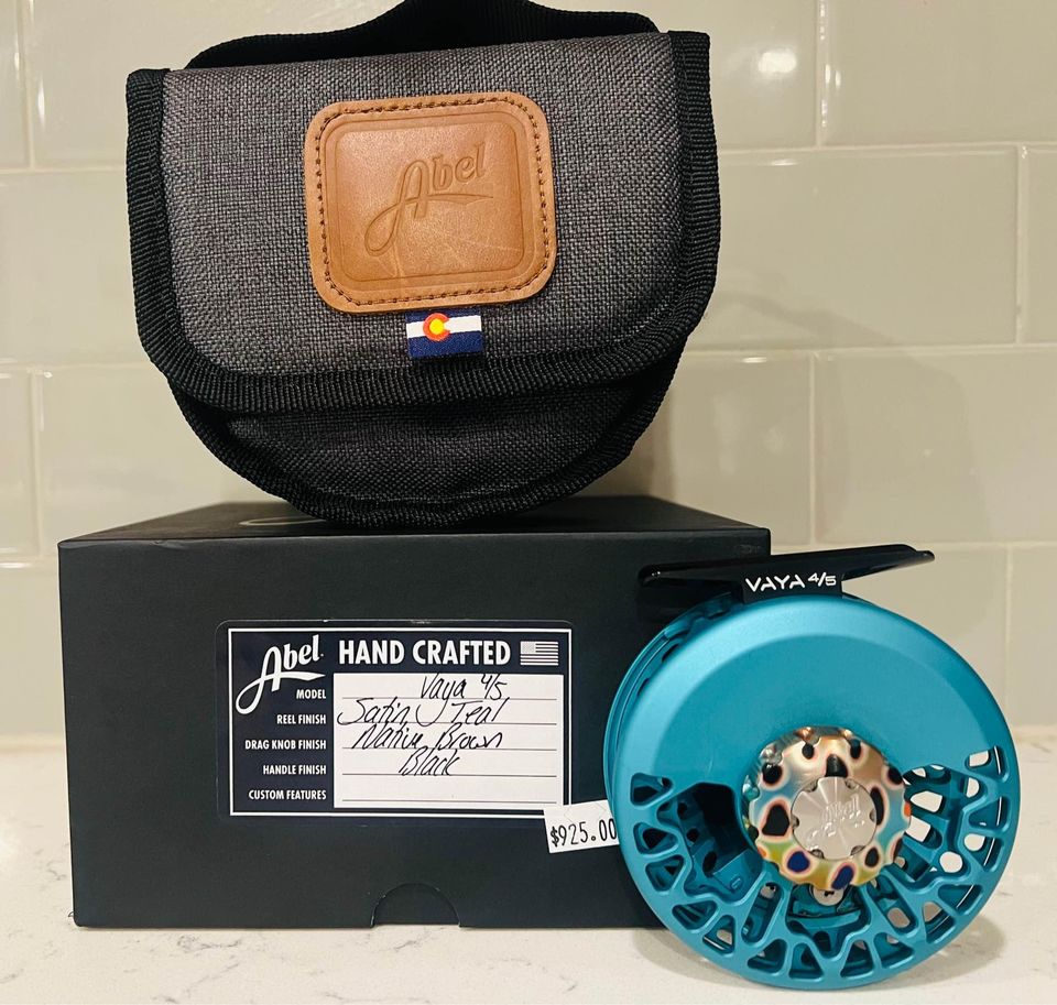 ABEL Vaya 4/5 (Satin Teal w/ Native Brown Drab Knob)