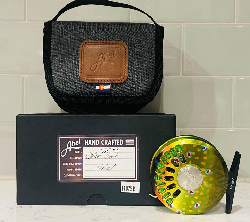 ABEL TR 2/3 Native Brook Trout Fly Fishing Reel