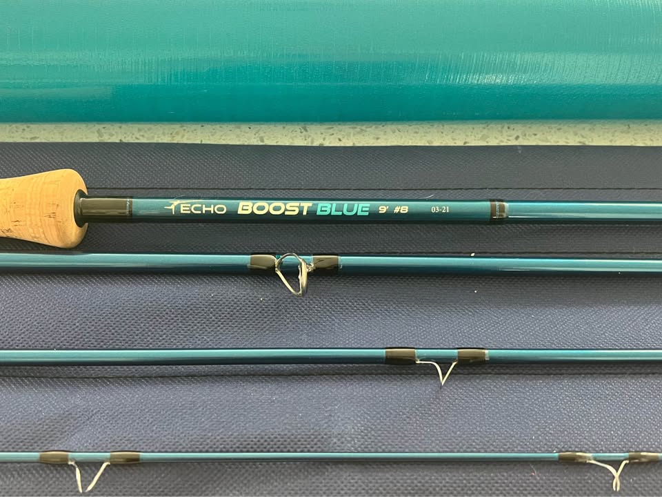 ECHO Boost Blue 8wt 9’0” (890-4) Fly Fishing Rod