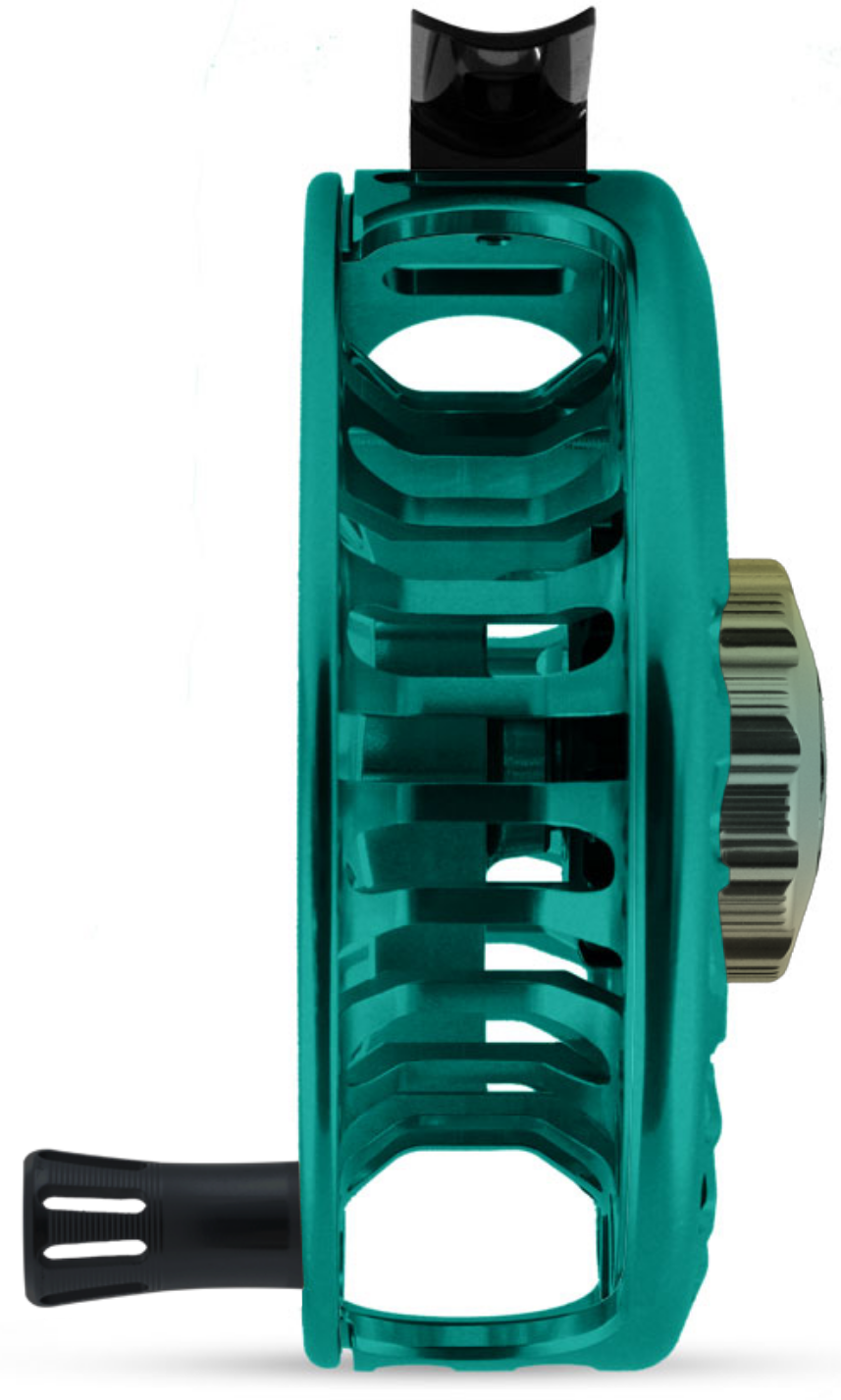 ABEL Vaya 4/5 (Satin Teal w/ Native Brown Drab Knob)