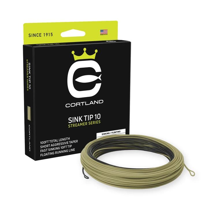 CORTLAND Streamer Series Sink Tip 10 Fly Line - Fintek
