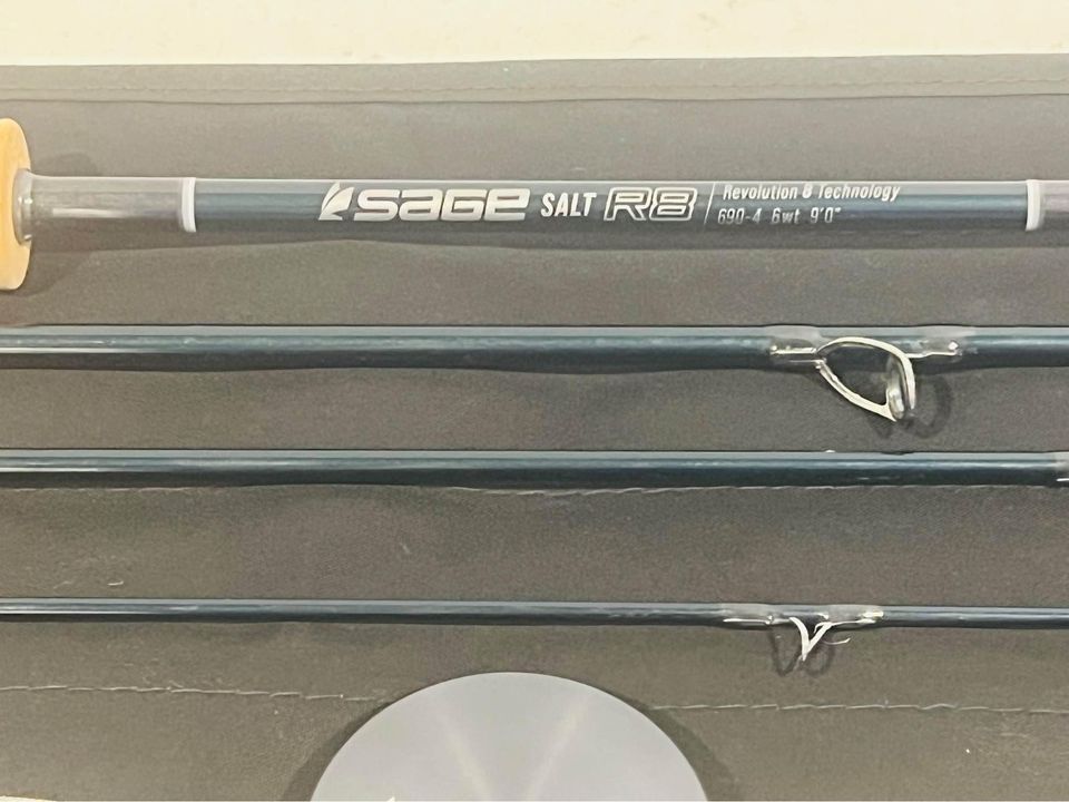 SAGE R8 SALT 6wt 9'0 (690-4) Fly Fishing Rod