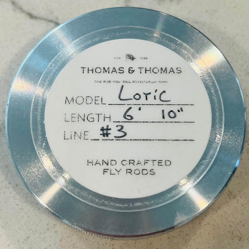 Thomas & Thomas Lotic 3wt 6'10” (3610-4) Fly Fishing Rod Thomas & Thomas Lotic 3wt 6'10” (3610-4) Fly Fishing Rod
