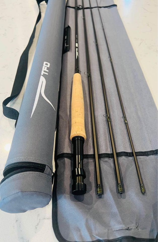 TFO Stealth 2wt 10'0 (2100-4) Euro Nymphing Fly Rod