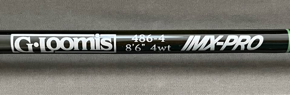 NEW ─ G Loomis IMX-PRO 4wt 8’6” (486-4) Fly Fishing Rod
