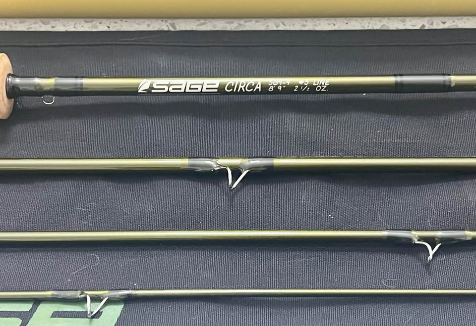 SAGE Circa 5wt 8'9” (589-4) Fly Fishing Rod – Fintek