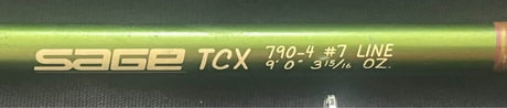 Sage TCX 7wt 9’0” (790-4) Fly Fishing Rod