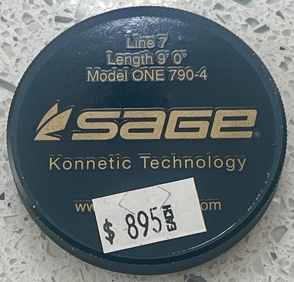 Sage ONE 7wt 9’0” (790-4) Fly Fishing Rod