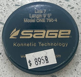 Sage ONE 7wt 9’0” (790-4) Fly Fishing Rod