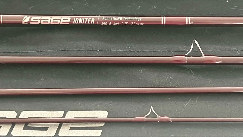SAGE Igniter 4wt 9'0" (490-4) Fly Rod