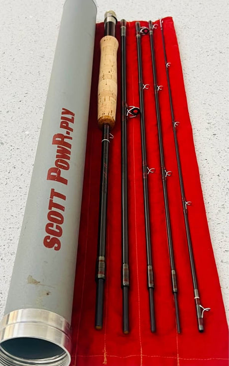 SCOTT PowR-Ply Original G Series 6wt 8’4” (684-5) 5 piece Fly Fishing Rod