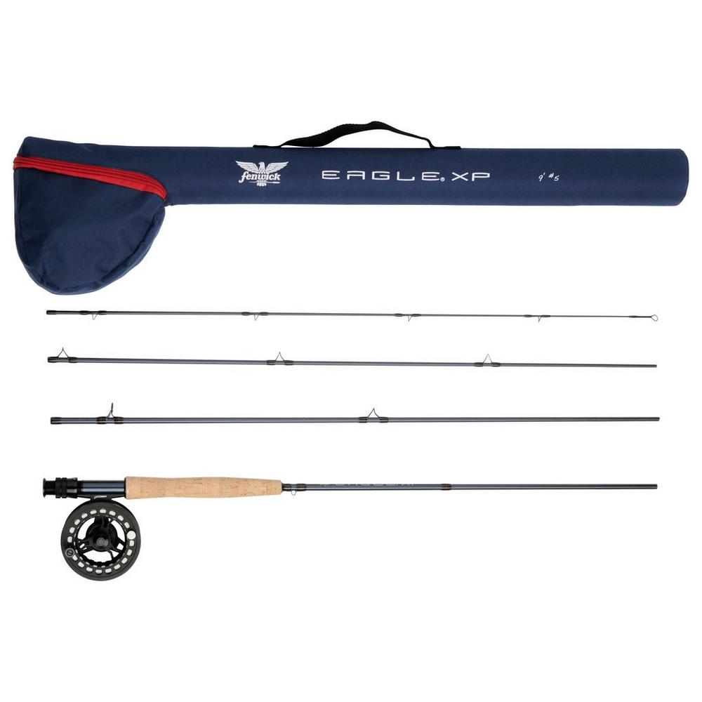 fenwick eagle fly fishing rod reel combo FENWICK Eagle XP Fly Fishing Outfit (Rod/Reel & Line Combo)