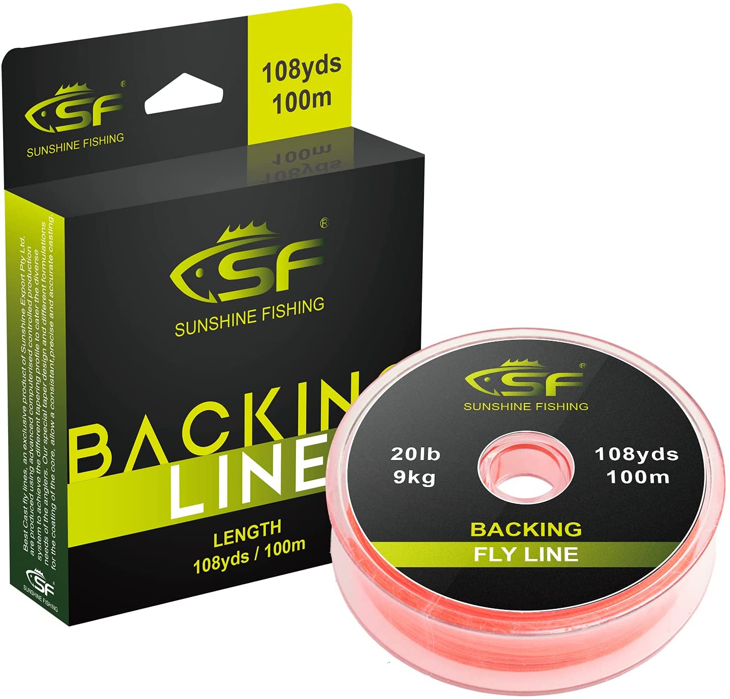 Fly Line Backing Braided Fly Fishing Line 100yds