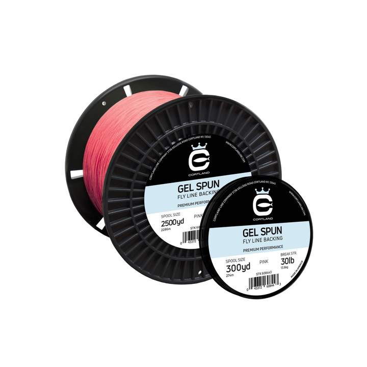 Cortland Gel Spun Fly Line Backing - Pink 2500yd - 30lb