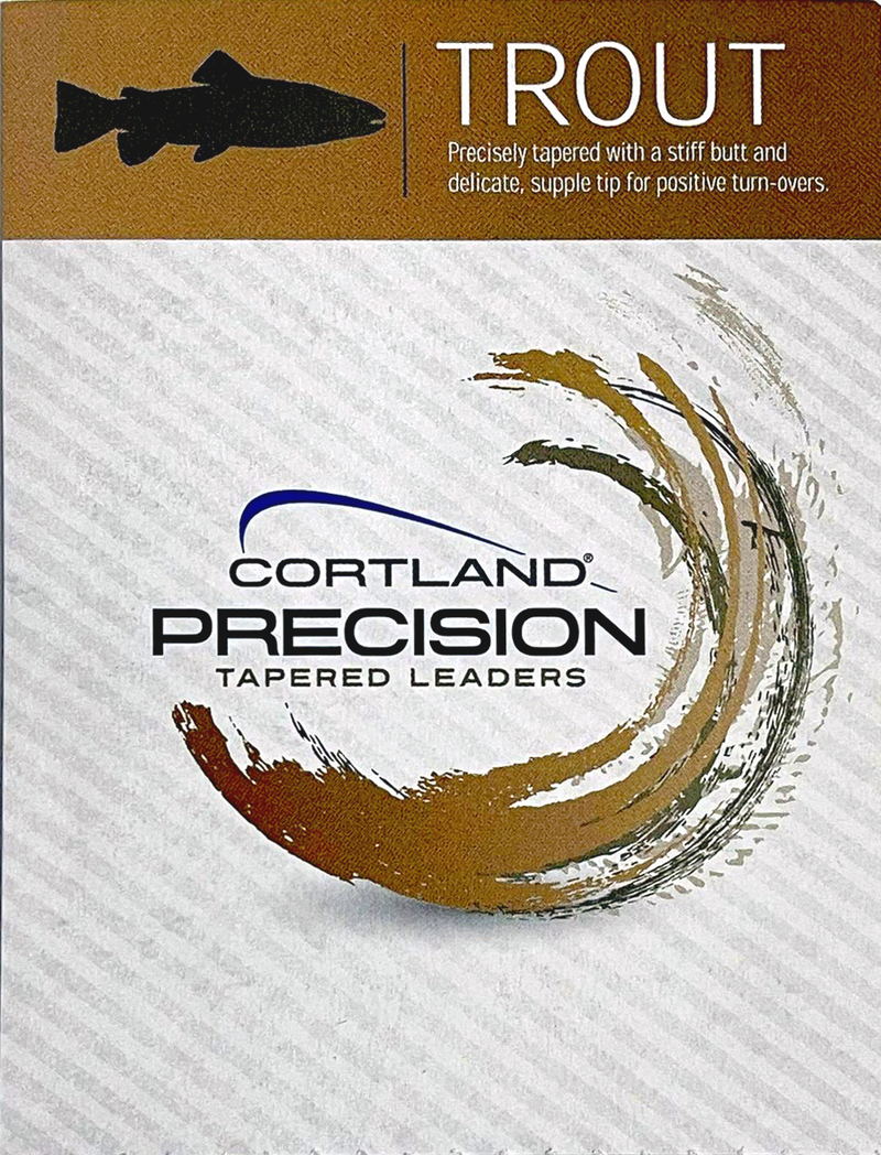 Cortland Precision Trout Leader - Size 9ft 6X