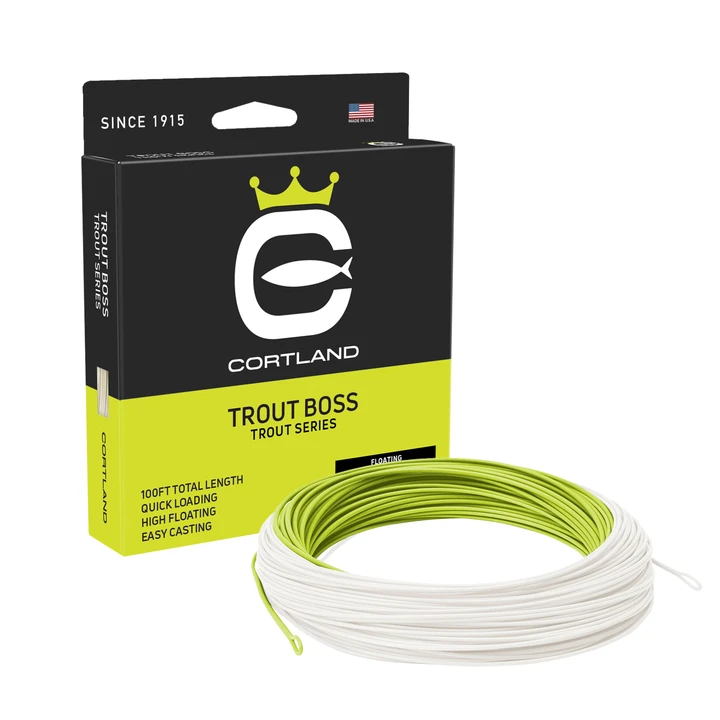 ◎CORTLAND TROUT ロングベリー ディスタンス WF4F オレンジ/ホワイト◎ Cortland – Fintek